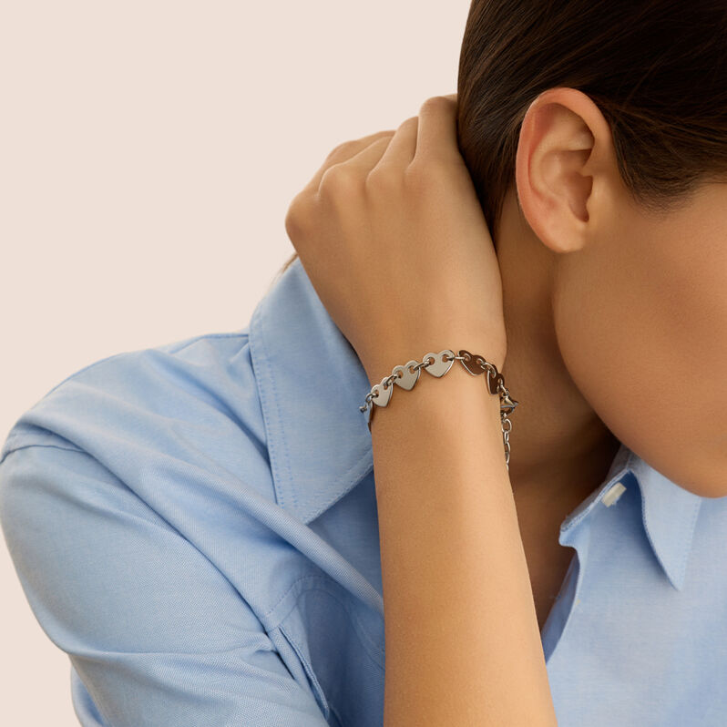 Bracciale Moonlight Acciaio - Bracciali Love Donna | Stroili