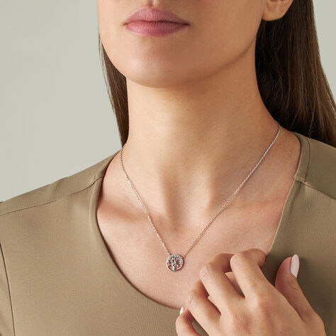 Collana Silver Moments Argento Rodiato Cubic Zirconia - Collane Donna | Stroili