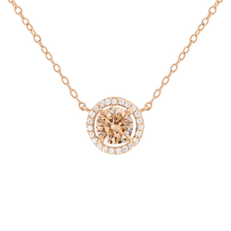 Collana Punto Luce Silver Rainbow Argento Rosa Cubic Zirconia - Collane Punto Luce Donna | Stroili