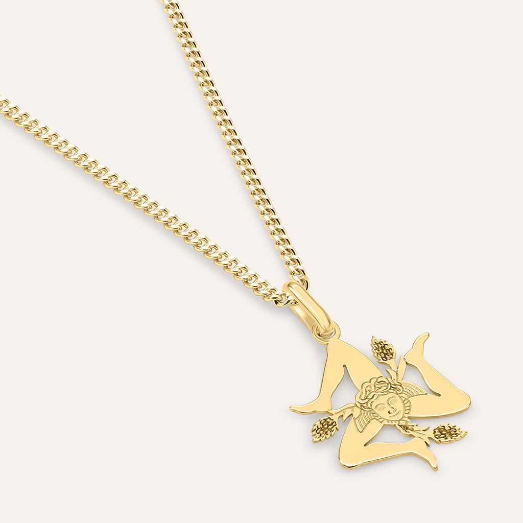 Pendente Po&egrave;me Oro Giallo