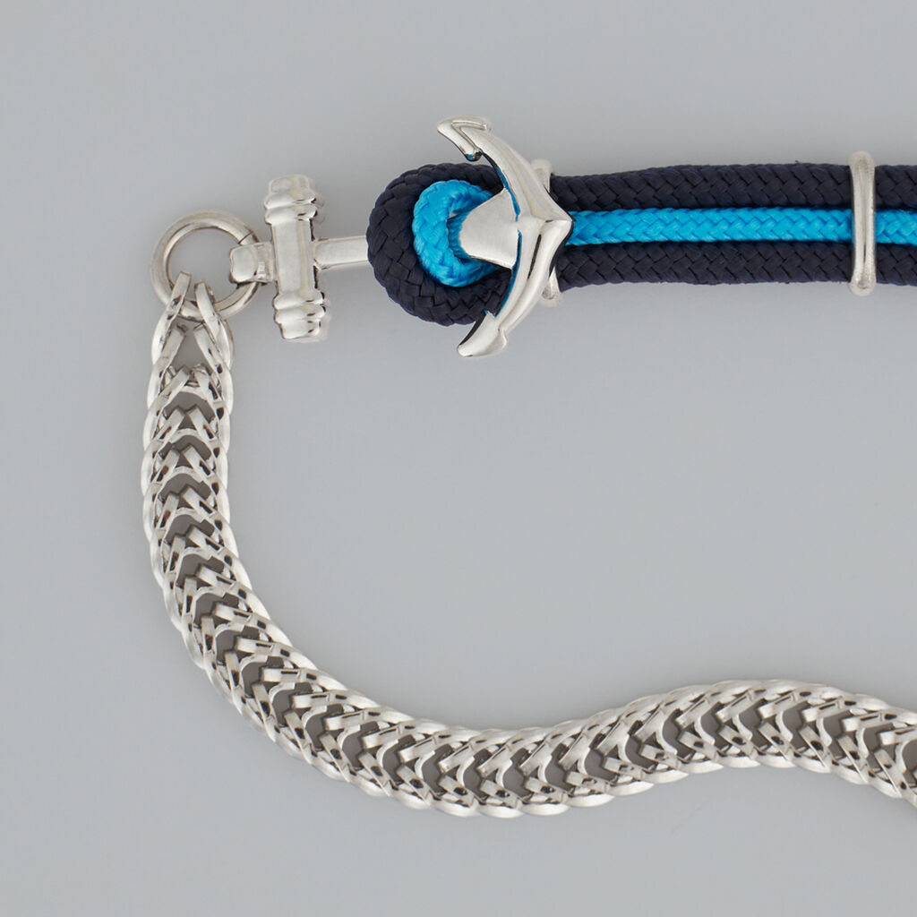 Bracciale Man Code Acciaio - Bracciali Uomo | Stroili
