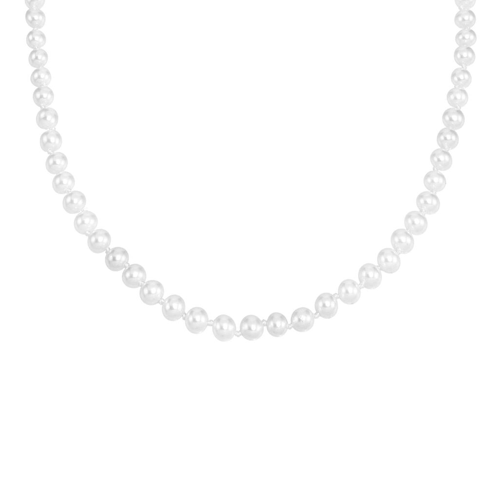 Collana Silver Pearls Argento Rodiato Perla sintentica - Collane Donna | Stroili