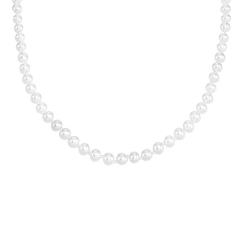 Collana Silver Pearls Argento Rodiato Perla sintentica - Collane Donna | Stroili