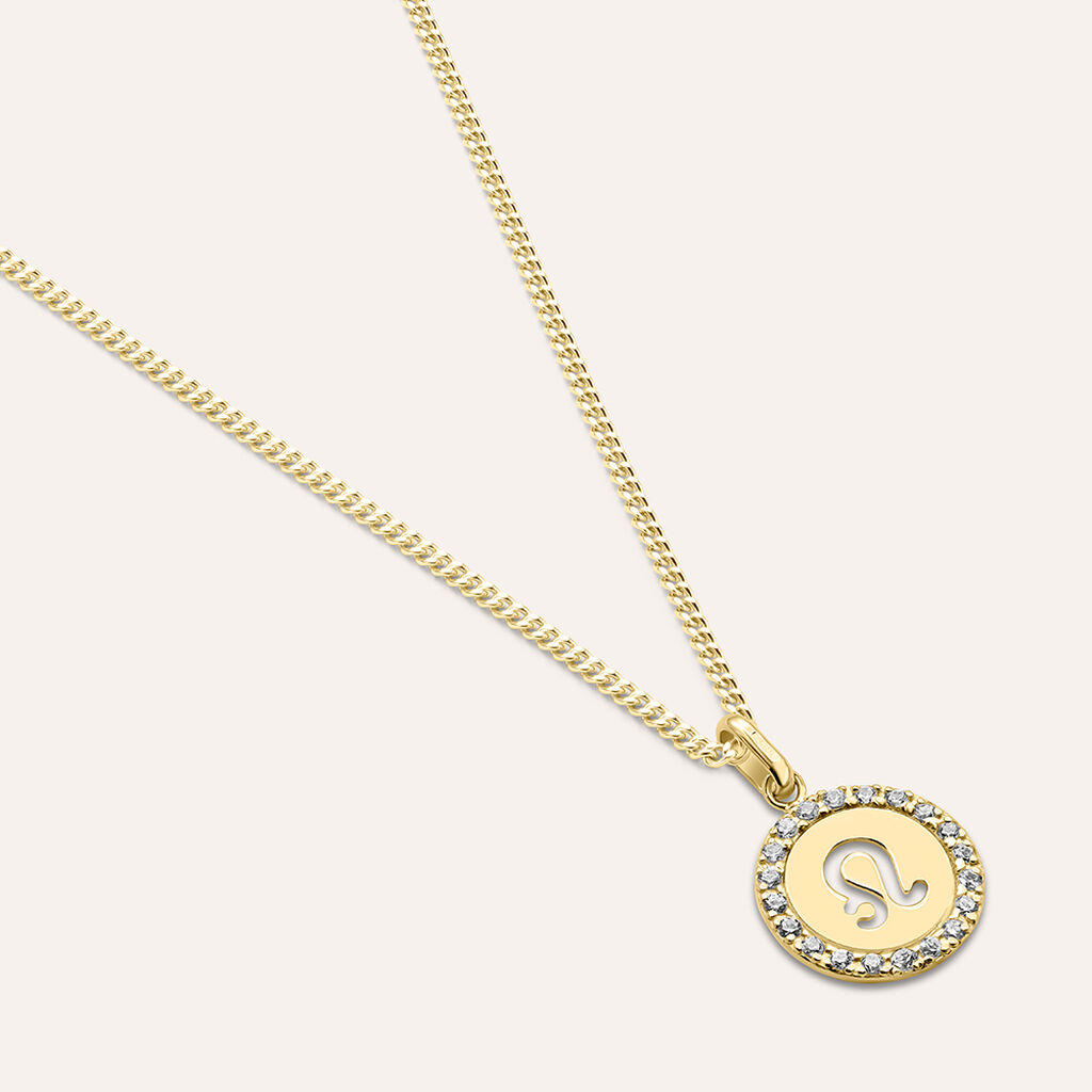 Pendente Poème Oro Giallo Cubic Zirconia - Ciondoli Donna | Stroili