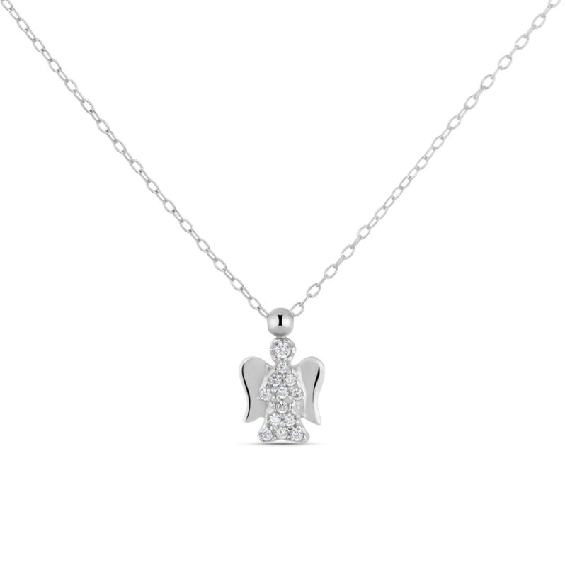 Collana Claire Oro Bianco Cubic Zirconia - Collane Donna | Stroili