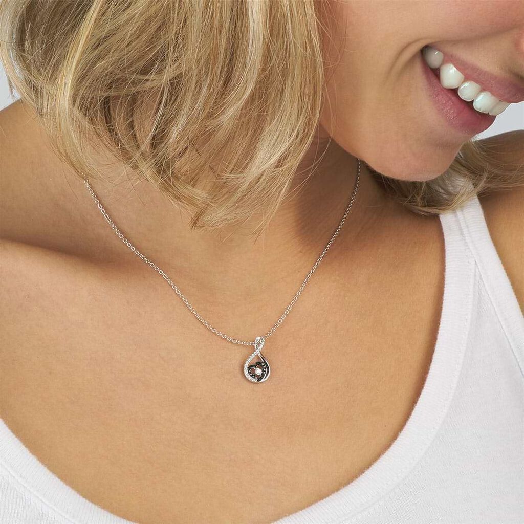 Collana Silver Shine Argento Rodiato Cubic Zirconia - Collane Donna | Stroili