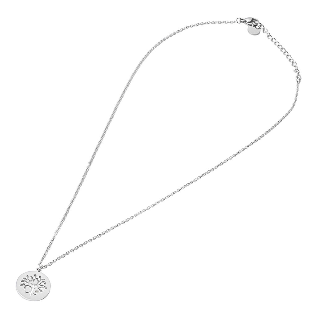 Collana Lady Chic Acciaio Cristallo - Collane Donna | Stroili