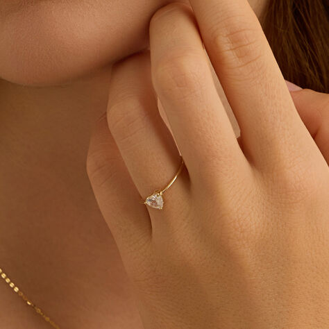 Anello Riviere Claire Oro Giallo Cubic Zirconia - Anelli Riviere Donna | Stroili