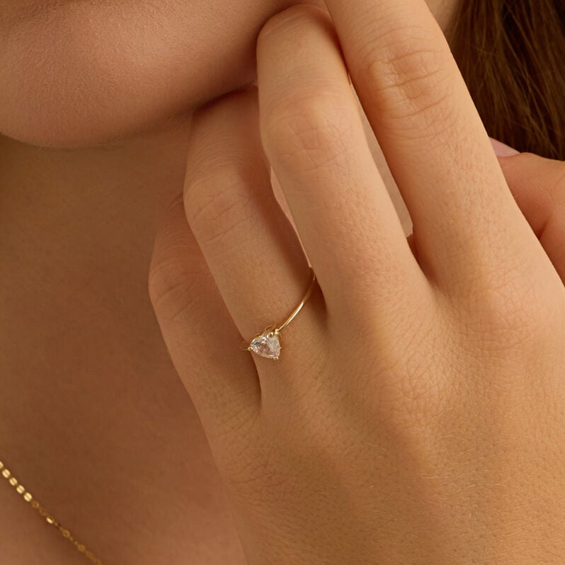 Anello Riviere Claire Oro Giallo Cubic Zirconia - Anelli Riviere Donna | Stroili