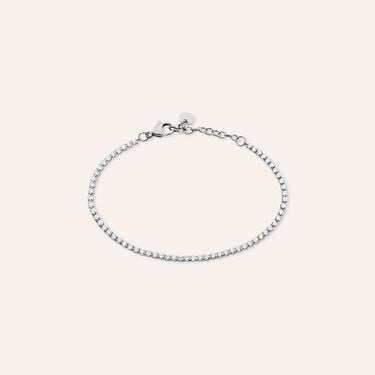 Bracciale Tennis Aura Acciaio Cubic Zirconia