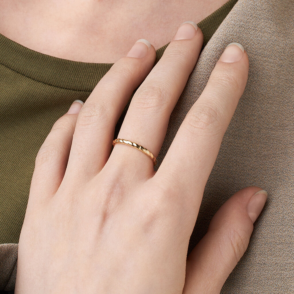Anello Fantasia Beverly Oro Giallo - Anelli Moderni Donna | Stroili