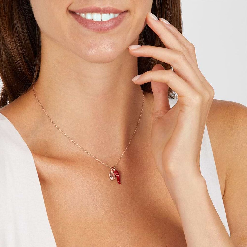 Collana Rosario Silver Soul Argento Rosa - Collane Rosario Donna | Stroili