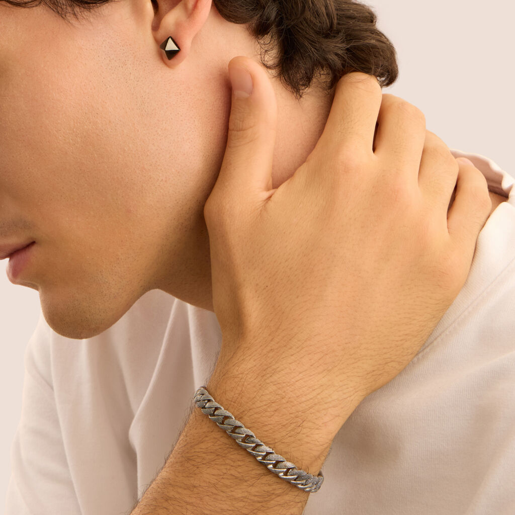 Bracciale Catena Man Code Acciaio