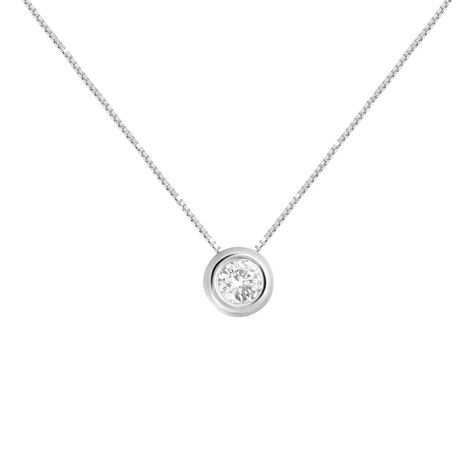 Collana Punto Luce Firmamenti Oro Bianco Diamante - Collane Punto Luce Donna | Stroili