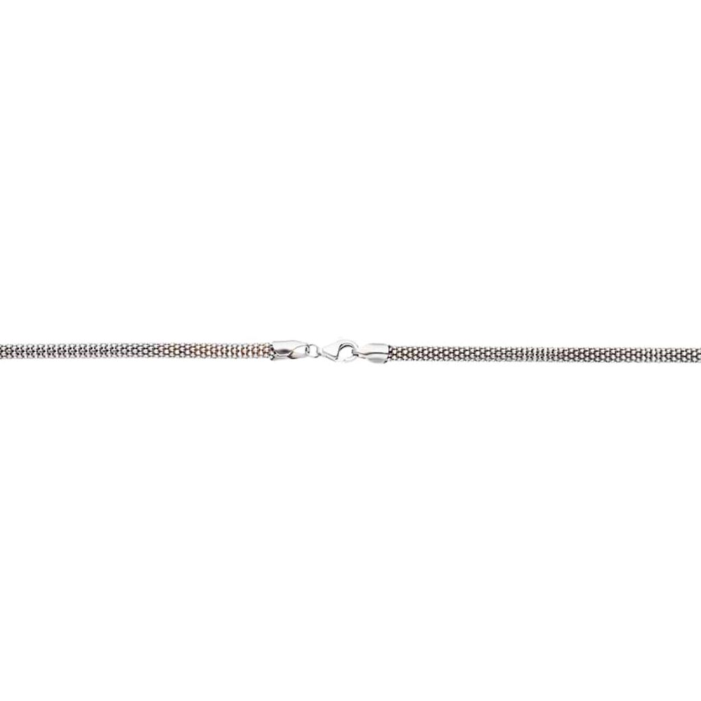 Bracciale Catena Colette Oro Bianco - Bracciali Donna | Stroili