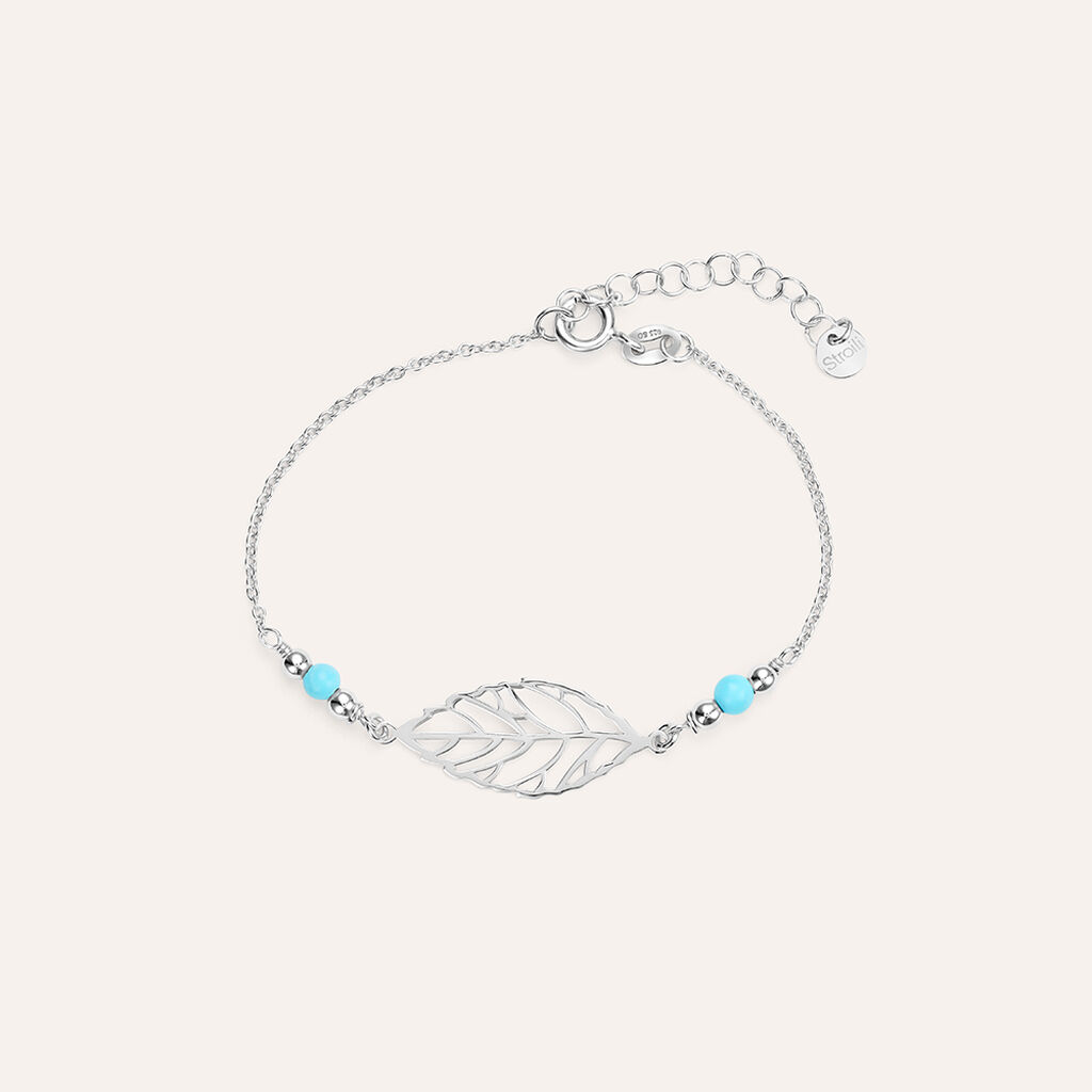 Bracciale Silver Collection Argento Rodiato Turchese - Bracciali Donna | Stroili