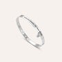 Bangle Sunrise Acciaio Cristallo