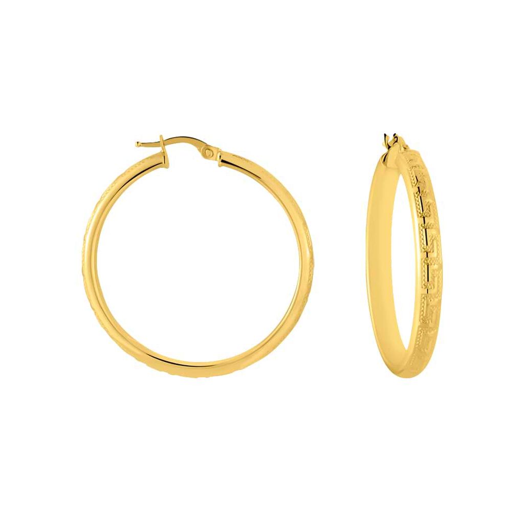 Orecchini A Cerchio Toujours Oro Giallo - Orecchini a Cerchio Donna | Stroili