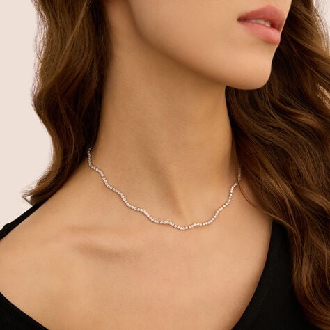 Collana Romantic Shine Ottone Cristallo - Collane Donna | Stroili