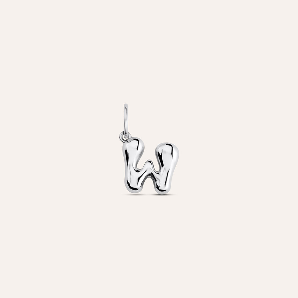 Pendente Love Beats Argento Rodiato