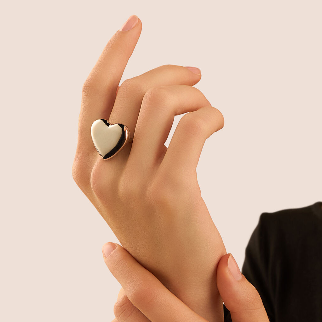 Anello Fantasia Moonlight Acciaio