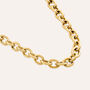 Collana Radiance Acciaio Dorato