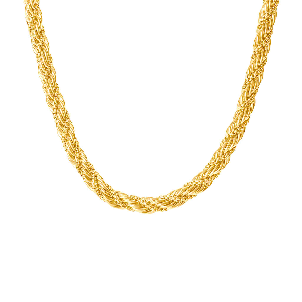 Catena Lady Code Acciaio Dorato - Collane Catena Donna | Stroili