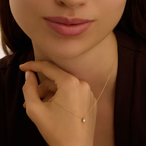 Collana Punto Luce Grace Oro Giallo Diamante - Collane Punto Luce Donna | Stroili