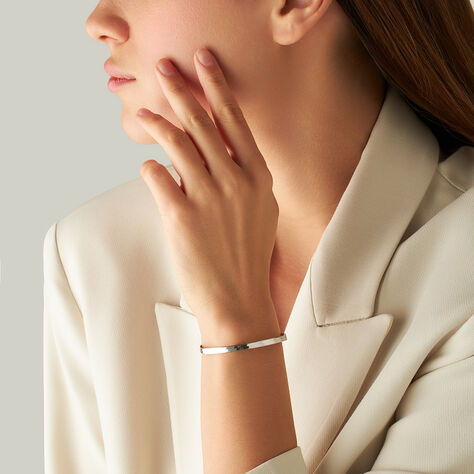 Bracciale Catena Colette Oro Bianco - Bracciali Donna | Stroili