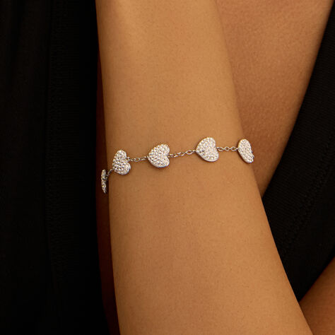 Bracciale Aura Acciaio Cristallo - Bracciali Love Donna | Stroili