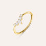 Anello Riviere Diamade Glam Oro Giallo Diamante Lab-Grown