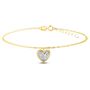 Bracciale Christelle Oro Giallo Cristallo