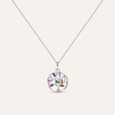 Collana Silver Moments Argento Rodiato Cubic Zirconia - Collane Donna | Stroili