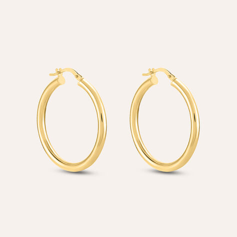 Orecchini A Cerchio Toujours Oro Giallo - Orecchini a Cerchio Donna | Stroili