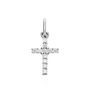 Pendente Holy Oro Bianco Cubic Zirconia