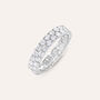 Anello Eternity Silver Elegance Argento Cubic Zirconia