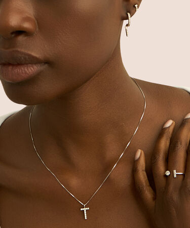 Mono Orecchino Lobo Silver Moments Argento Rodiato Cubic Zirconia