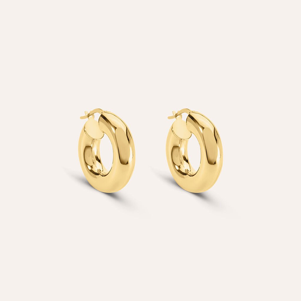 Orecchini A Cerchio Toujours Oro Giallo