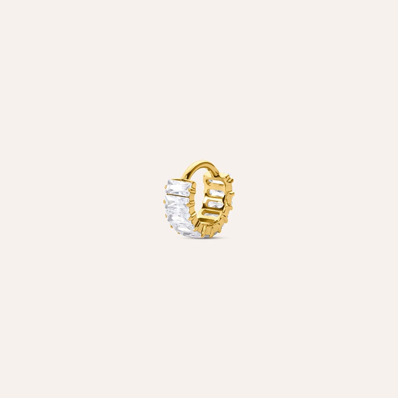 Piercing Orecchio Radiance Titanio ASTM F136 Dorato Cubic Zirconia - Piercing Orecchio Donna | Stroili