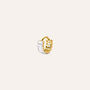 Piercing Orecchio Radiance Titanio ASTM F136 Dorato Cubic Zirconia