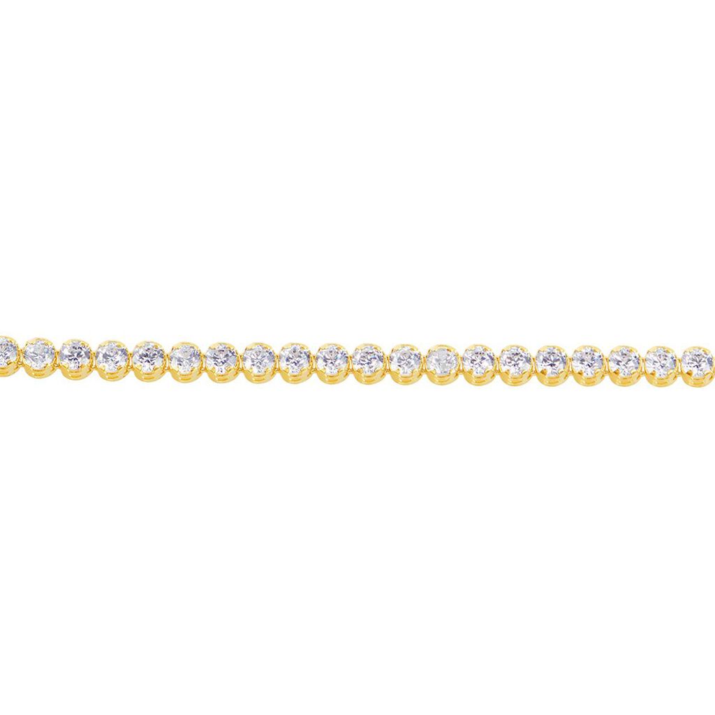 Bracciale Tennis Claire Oro Giallo Cubic Zirconia - Bracciali Tennis Donna | Stroili