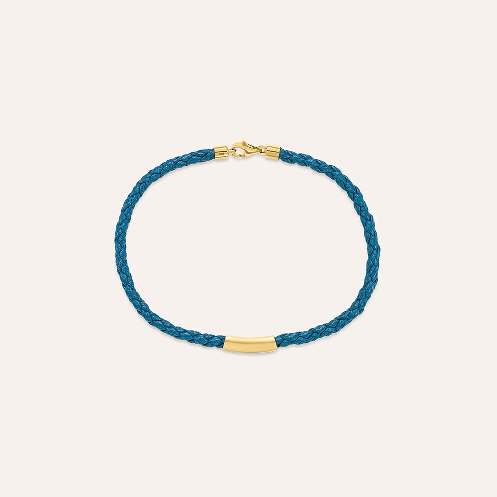 Bracciale Con Targhetta L'homme Or Oro Giallo