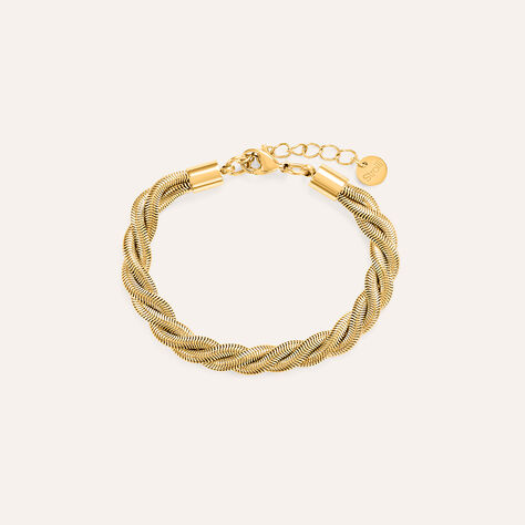 Bracciale Lady Code Acciaio Dorato - Bracciali Donna | Stroili