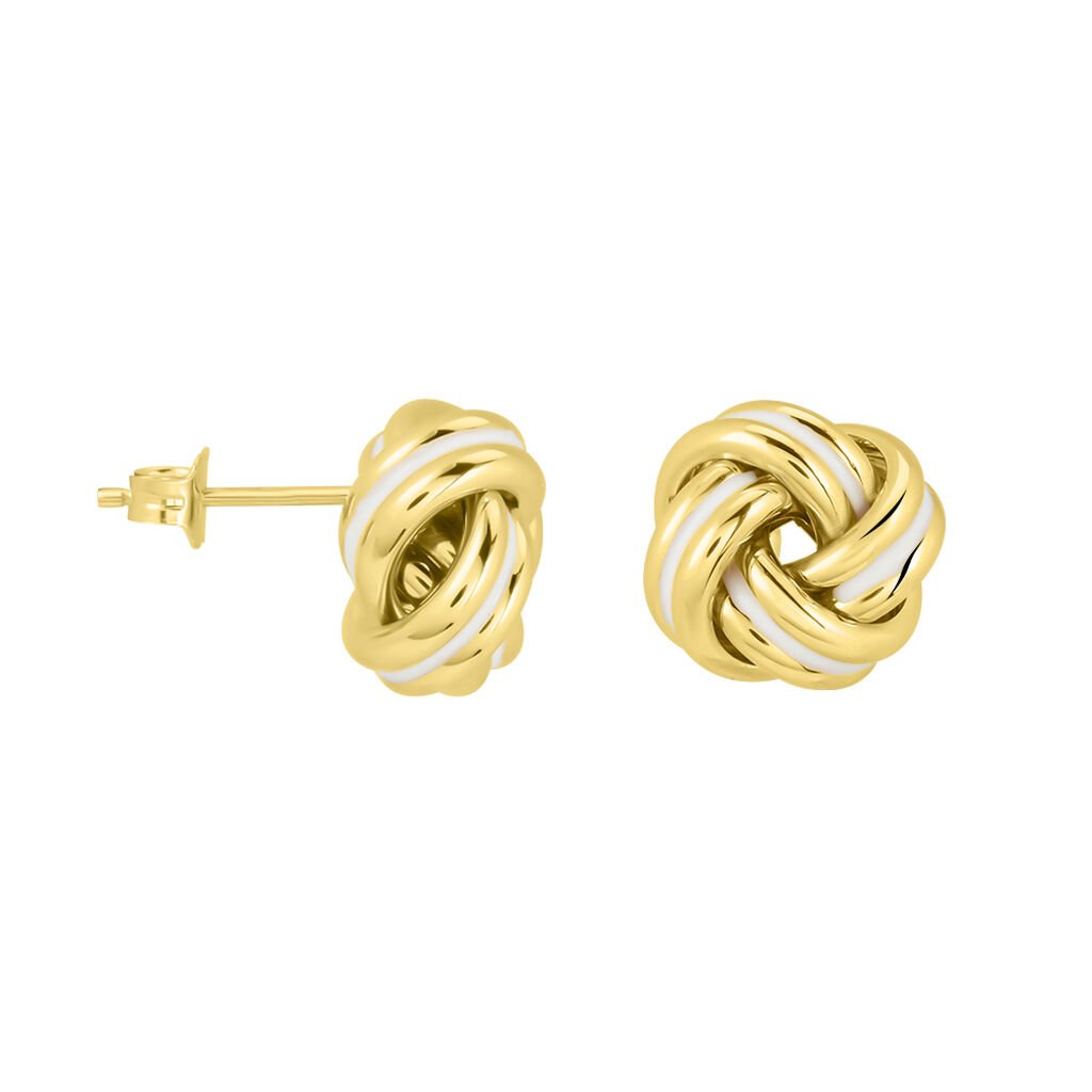 Orecchini Lobo Gold Essence Oro Giallo - Orecchini a Lobo Donna | Stroili
