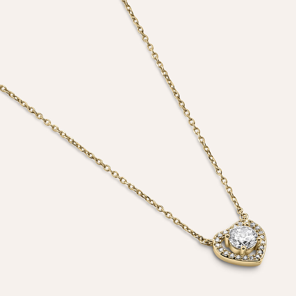 Collana Golden Dream Placcato Oro Giallo Cubic Zirconia