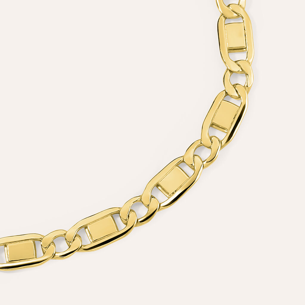 Bracciale Catena Maglia Valentino L'homme Or Oro Giallo