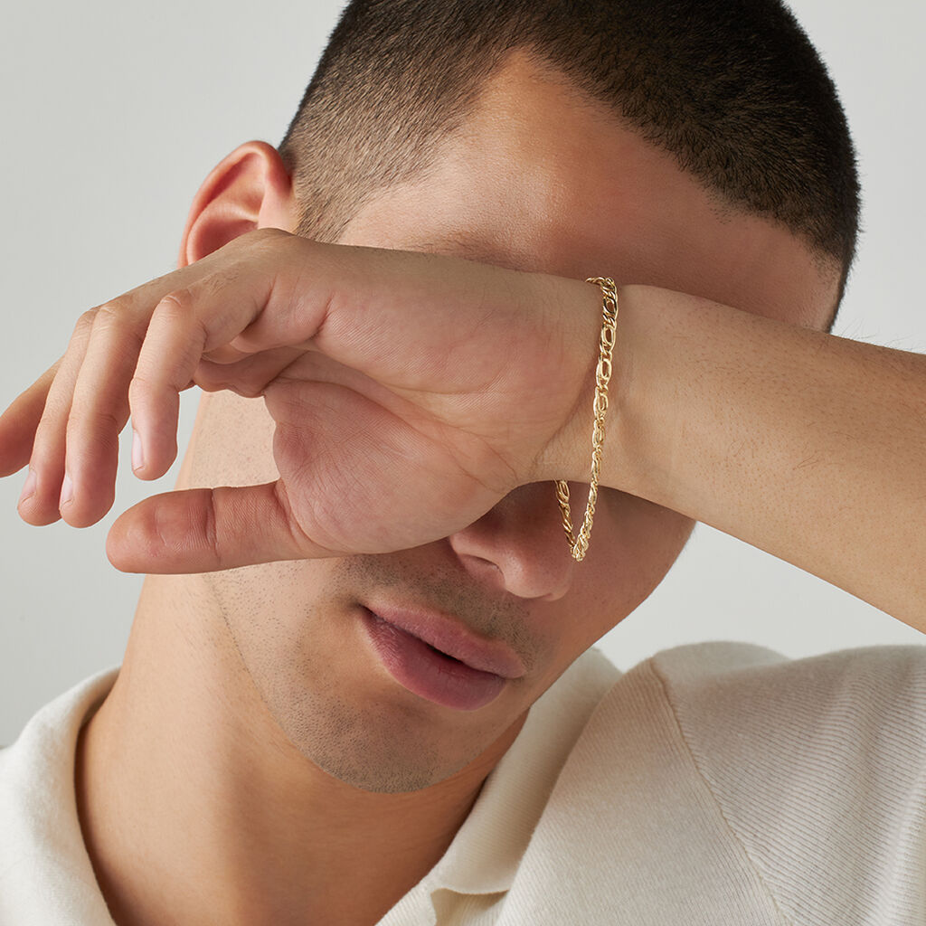 Bracciale Catena L'homme Or Oro Giallo - Bracciali Uomo | Stroili