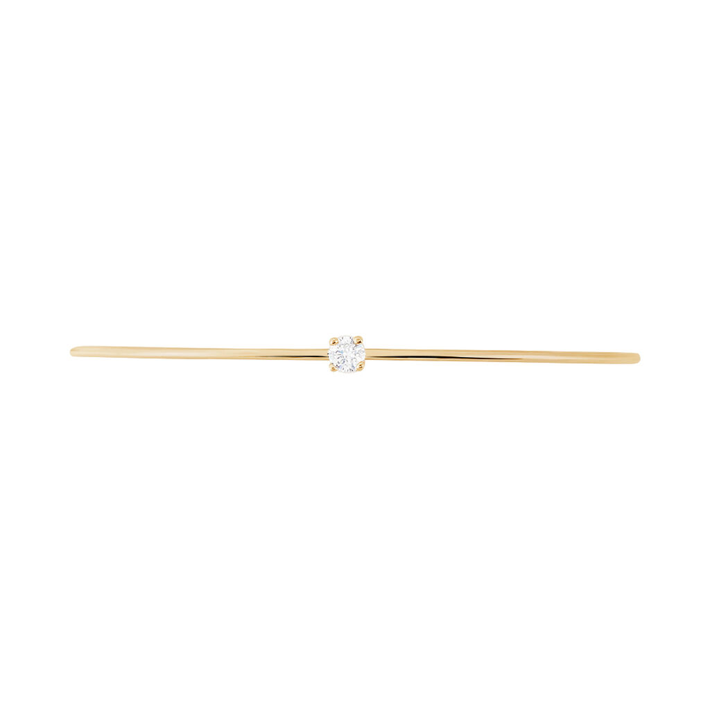 Bangle Golden Dream Placcato Oro Giallo Cubic Zirconia - Bracciali Rigidi Donna | Stroili