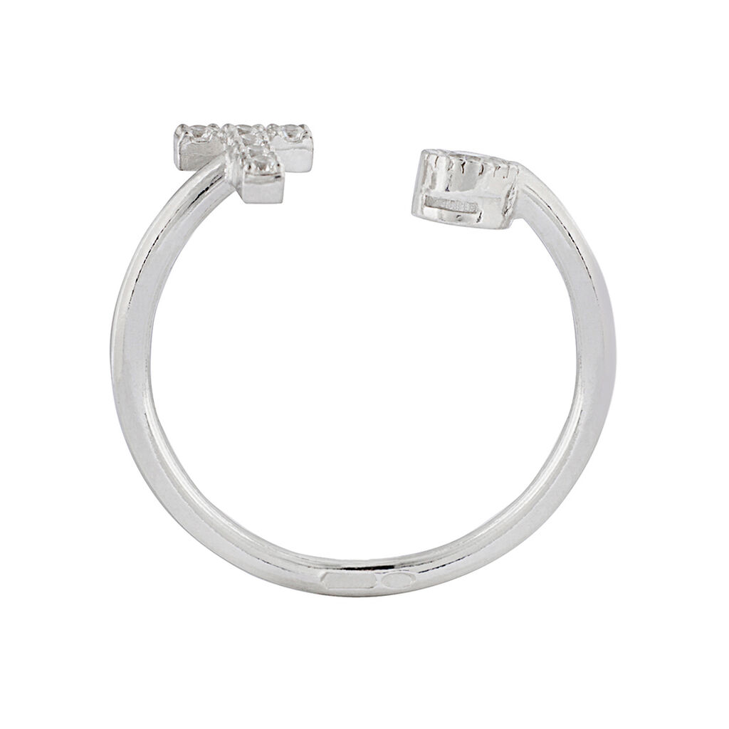 Anello Fantasia Silver Moments Argento Rodiato Cubic Zirconia - Anelli con Pietre Donna | Stroili