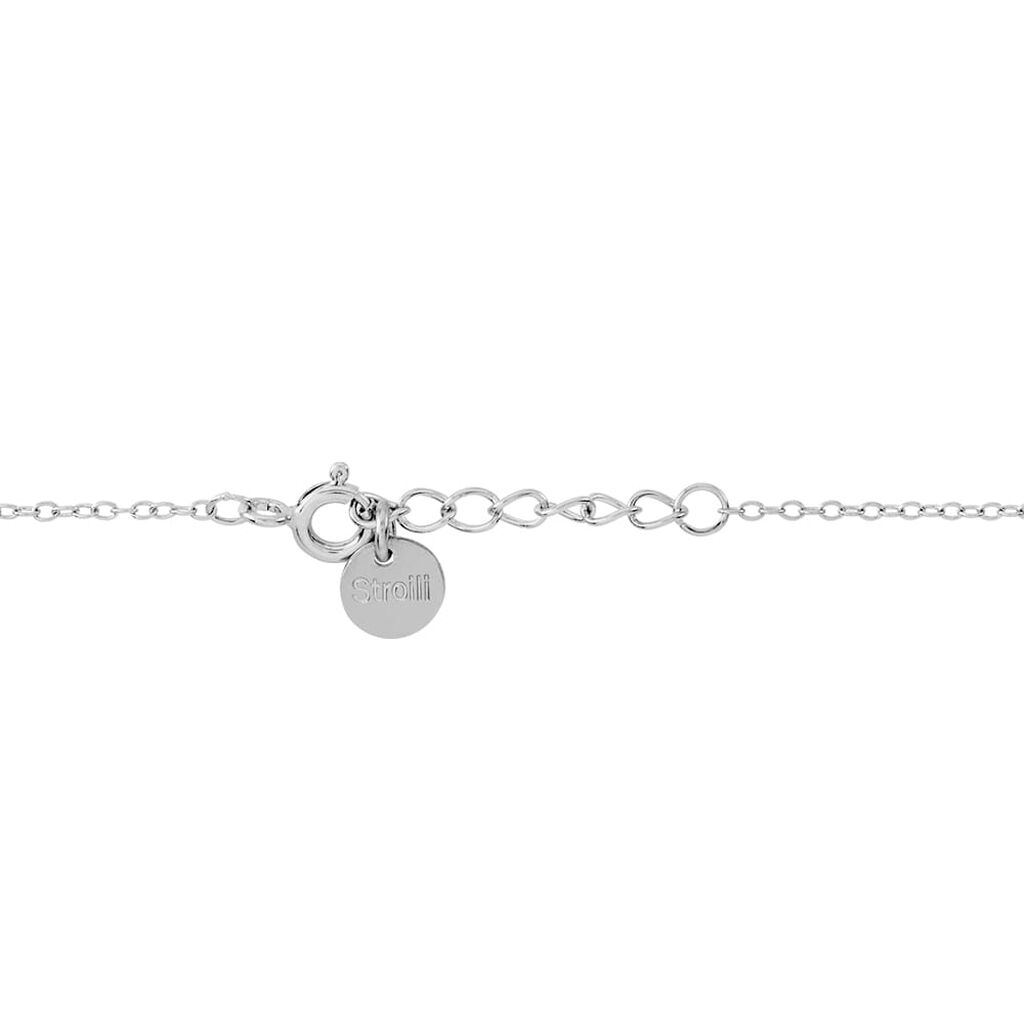 Bracciale Silver Moments Argento Bicolore Bianco / Rosa Cubic Zirconia - Bracciali Amicizia Donna | Stroili